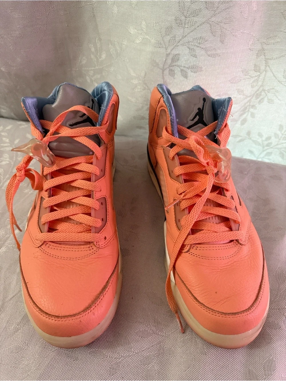 Jordan 5 Retro X DJ Khaled We The Best Crimson Bliss Mid-Top Sneakers